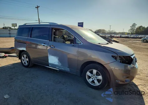 2016 Nissan Quest 3.5 Sv из США, поврежденный, VIN JN8AE2KP9G9155443